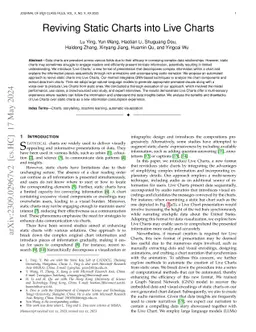 Reviving Static Charts into Live Charts