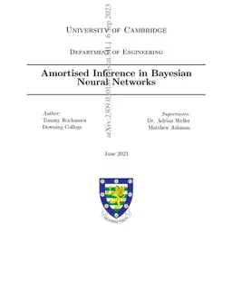 Amortised Inference in Bayesian Neural Networks