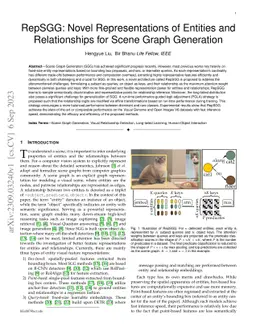 RepSGG: Novel Representations of Entities and Relationships for Scene
  Graph Generation