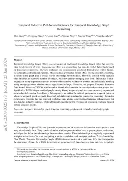 Temporal Inductive Path Neural Network for Temporal Knowledge Graph
  Reasoning