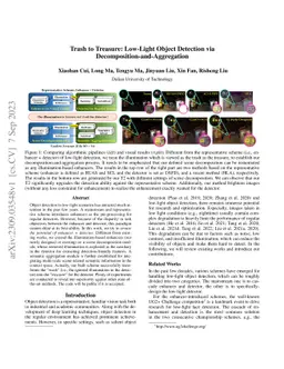 Trash to Treasure: Low-Light Object Detection via
  Decomposition-and-Aggregation