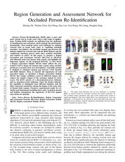 Region Generation and Assessment Network for Occluded Person
  Re-Identification