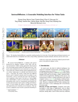 InstructDiffusion: A Generalist Modeling Interface for Vision Tasks