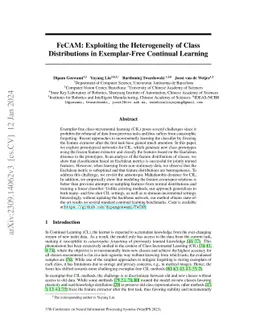 FeCAM: Exploiting the Heterogeneity of Class Distributions in
  Exemplar-Free Continual Learning