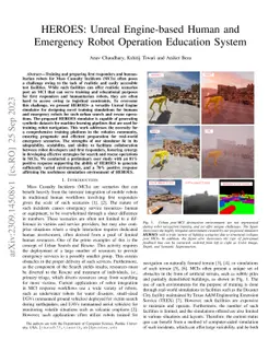 HEROES: Unreal Engine-based Human and Emergency Robot Operation Education System