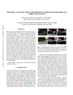 SSPFusion: A Semantic Structure-Preserving Approach for Infrared and Visible Image Fusion