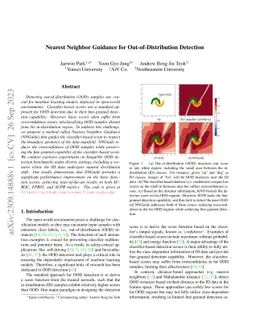 Nearest Neighbor Guidance for Out-of-Distribution Detection