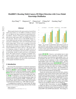 DistillBEV: Boosting Multi-Camera 3D Object Detection with Cross-Modal
  Knowledge Distillation