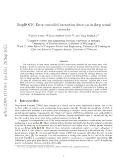 DeepROCK: Error-controlled interaction detection in deep neural networks