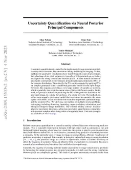 Uncertainty Quantification via Neural Posterior Principal Components