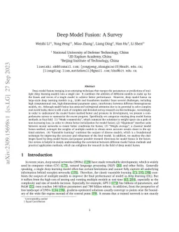 Deep Model Fusion: A Survey