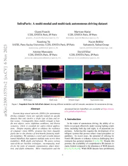 InfraParis: A multi-modal and multi-task autonomous driving dataset