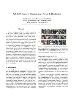 AaP-ReID: Improved Attention-Aware Person Re-identification