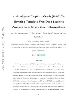 Node-Aligned Graph-to-Graph (NAG2G): Elevating Template-Free Deep
  Learning Approaches in Single-Step Retrosynthesis