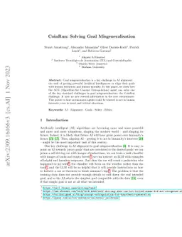 CoinRun: Solving Goal Misgeneralisation