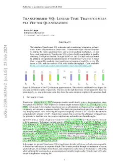 Transformer-VQ: Linear-Time Transformers via Vector Quantization