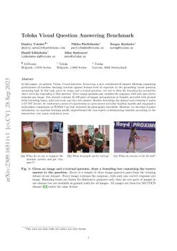 Toloka Visual Question Answering Benchmark