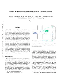 MotionLM: Multi-Agent Motion Forecasting as Language Modeling
