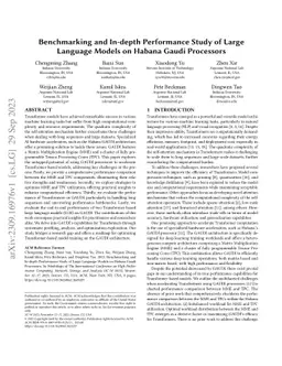 Benchmarking and In-depth Performance Study of Large Language Models on
  Habana Gaudi Processors