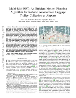 Multi-Risk-RRT: An Efficient Motion Planning Algorithm for Robotic
  Autonomous Luggage Trolley Collection at Airports