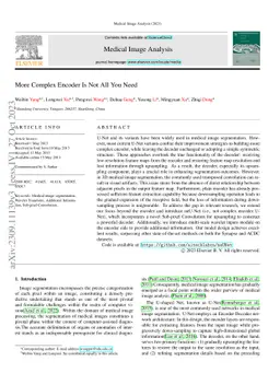 More complex encoder is not all you need