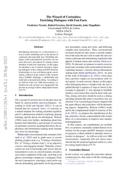 The Wizard of Curiosities: Enriching Dialogues with Fun Facts