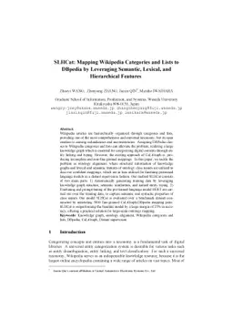 SLHCat: Mapping Wikipedia Categories and Lists to DBpedia by Leveraging
  Semantic, Lexical, and Hierarchical Features
