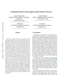 Unlocking the Heart Using Adaptive Locked Agnostic Networks