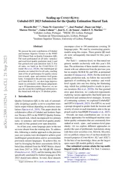 Scaling up COMETKIWI: Unbabel-IST 2023 Submission for the Quality
  Estimation Shared Task