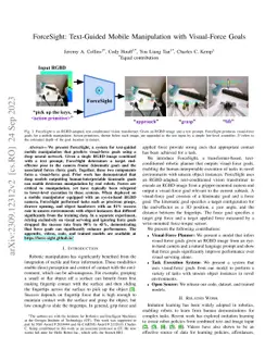 ForceSight: Text-Guided Mobile Manipulation with Visual-Force Goals