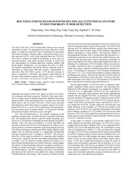 BGF-YOLO: Enhanced YOLOv8 with Multiscale Attentional Feature Fusion for
  Brain Tumor Detection