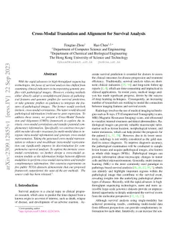 Cross-Modal Translation and Alignment for Survival Analysis