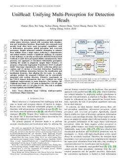 UniHead: Unifying Multi-Perception for Detection Heads