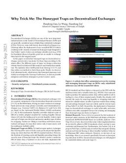 Why Trick Me: The Honeypot Traps on Decentralized Exchanges