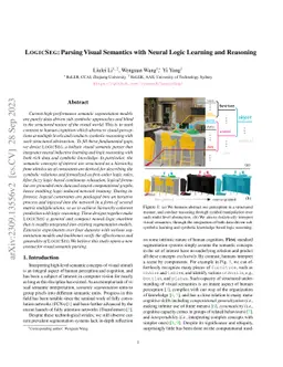 LOGICSEG: Parsing Visual Semantics with Neural Logic Learning and
  Reasoning