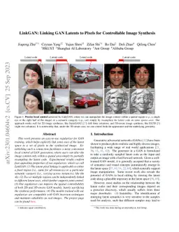 LinkGAN: Linking GAN Latents to Pixels for Controllable Image Synthesis
