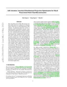 Self-Attention Amortized Distributional Projection Optimization for
  Sliced Wasserstein Point-Cloud Reconstruction