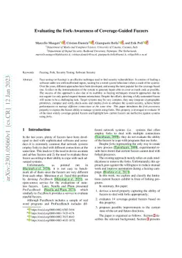 Evaluating the Fork-Awareness of Coverage-Guided Fuzzers