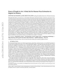 Poses of People in Art: A Data Set for Human Pose Estimation in Digital
  Art History
