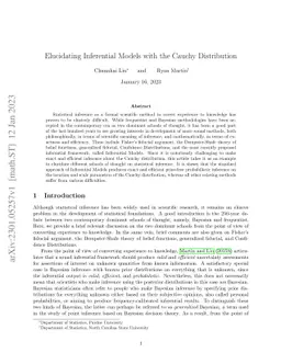 Elucidating Inferential Models with the Cauchy Distribution
