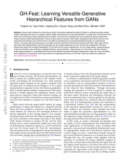 GH-Feat: Learning Versatile Generative Hierarchical Features from GANs
