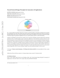 Toward General Design Principles for Generative AI Applications