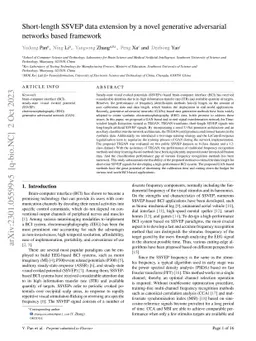 Short-length SSVEP data extension by a novel generative adversarial
  networks based framework