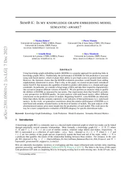Sem@$K$: Is my knowledge graph embedding model semantic-aware?