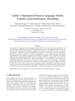 Ankh: Optimized Protein Language Model Unlocks General-Purpose Modelling