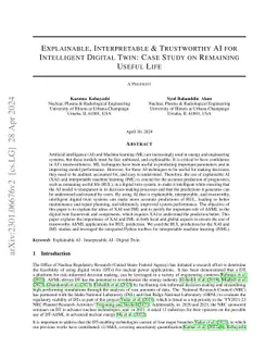 Explainable, Interpretable & Trustworthy AI for Intelligent Digital
  Twin: Case Study on Remaining Useful Life