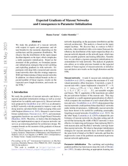 Expected Gradients of Maxout Networks and Consequences to Parameter
  Initialization