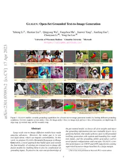 GLIGEN: Open-Set Grounded Text-to-Image Generation