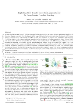Exploiting Style Transfer-based Task Augmentation for Cross-Domain
  Few-Shot Learning