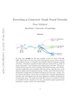 Everything is Connected: Graph Neural Networks